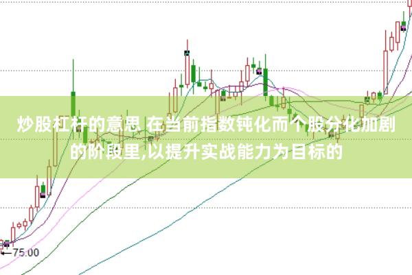 炒股杠杆的意思 在当前指数钝化而个股分化加剧的阶段里,以提升实战能力为目标的